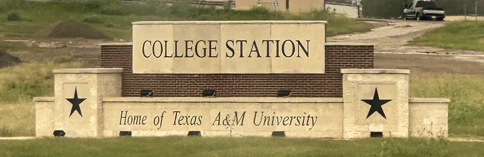 College Station sign